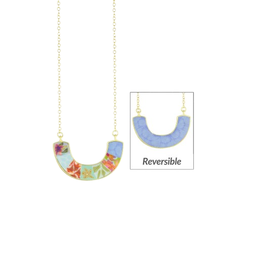 Beach Day Necklace, Reversible Cradle