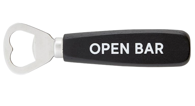 Bottle Opener: Open Bar
