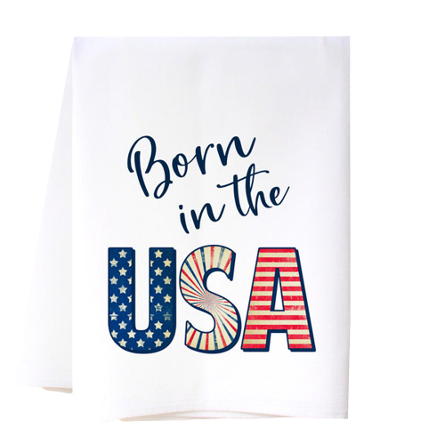 Dish Towel, SS: Born In The USA