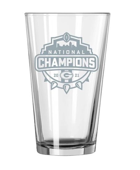 UGA National Champions Pint Glass
