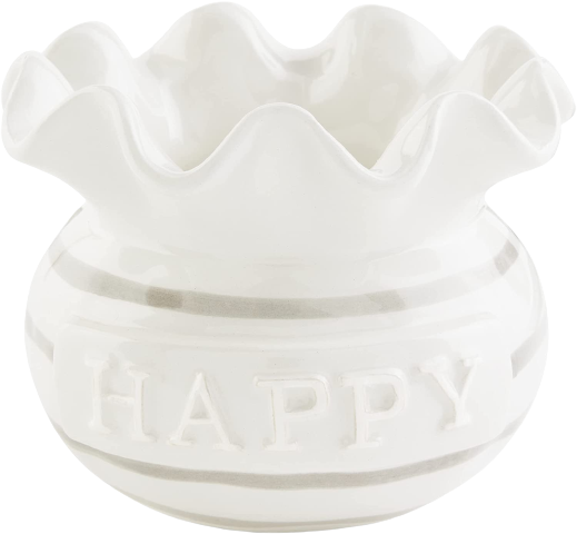 Happy Ruffle Vase, Small