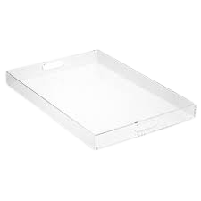 Rectangle Acrylic Serving Tray