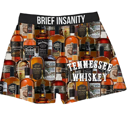 Brief Insanity Boxers: Tennessee Whiskey MD