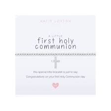 A little; First Holy Communion Bracelet