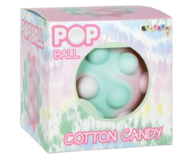 Popper Ball, Cotton Candy Tie Dye