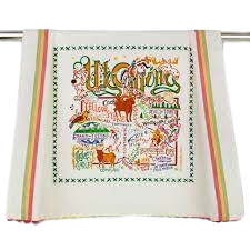 DISH TOWEL: WYOMING