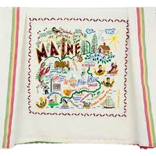 Dish Towel: Maine