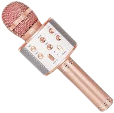 Karaoke Microphone, Rose Gold