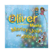 Oliver The Ornament Meets Marley, Joan & Abbey Book