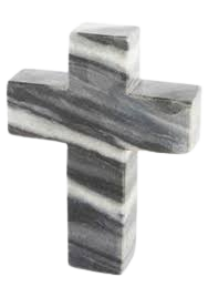 Gray Marble Cross