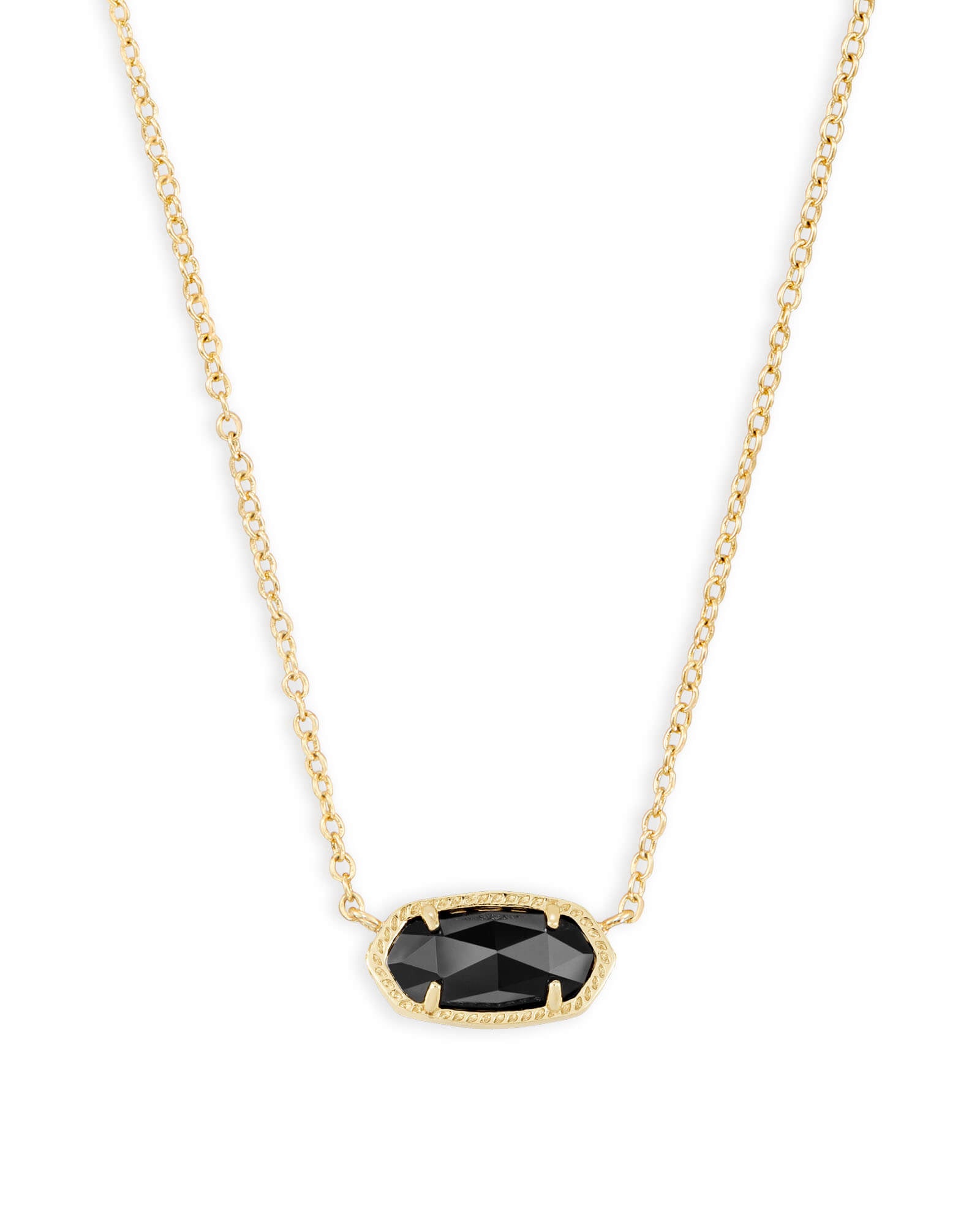 Elisa Necklace Gold & Black