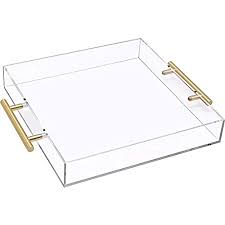 Square Acrylic Serving Tray