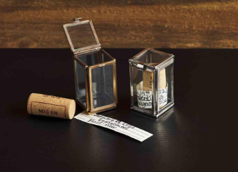 Silver Cork Display Box