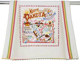 Dish Towel: North Dakota