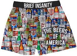 Brief Insanity Boxer: Beers of America XL