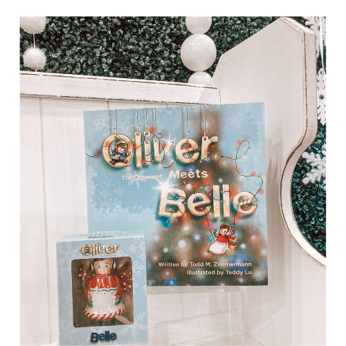 Oliver The Ornament Meets Belle Book